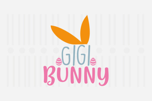 Gigi Bunny Easter SVG for Crafts and Graphics