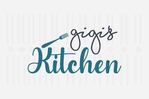 Gigi's Kitchen SVG - A Versatile Graphic Design Asset for Crafts