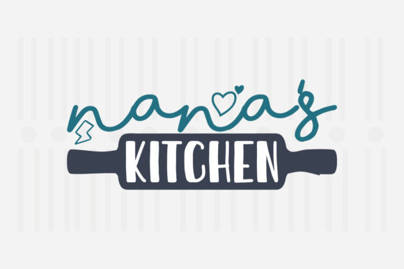 Nana's Kitchen SVG - A Versatile Graphic Design Asset for Crafts