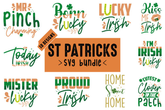 St Patrick’s Day Bundle for Crafts and Graphics